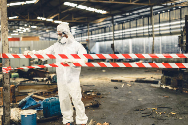 Professional Biohazard technician working in Colebrook, NH